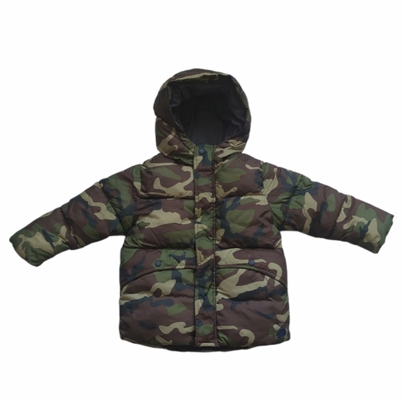 Zara Other - ZARA BABY 3-4 years Camo Puffer Outerwear Jacket